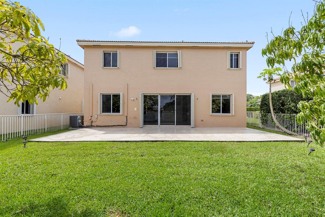 Rear view of House
