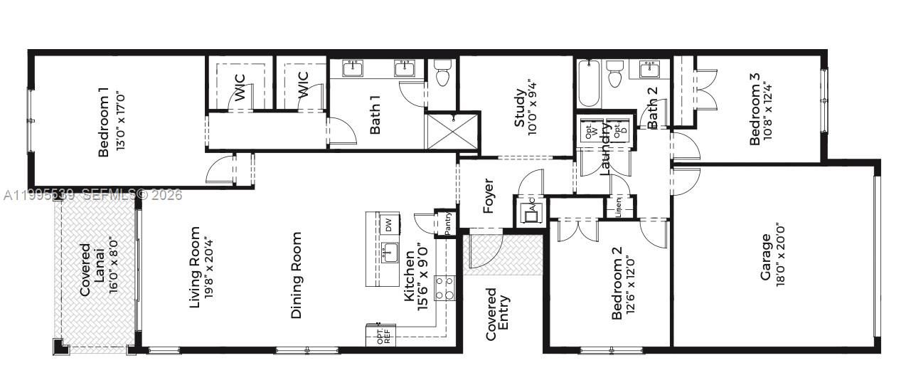 Active With Contract: $3,500 (3 beds, 2 baths, 1854 Square Feet)