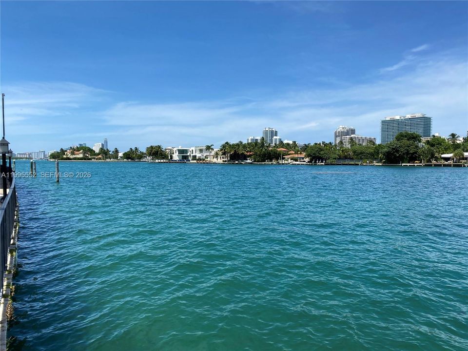view from pool