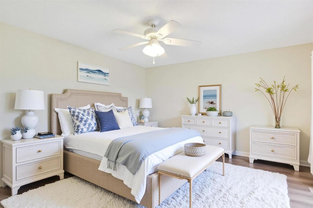 Virtually Staged Guest Room
