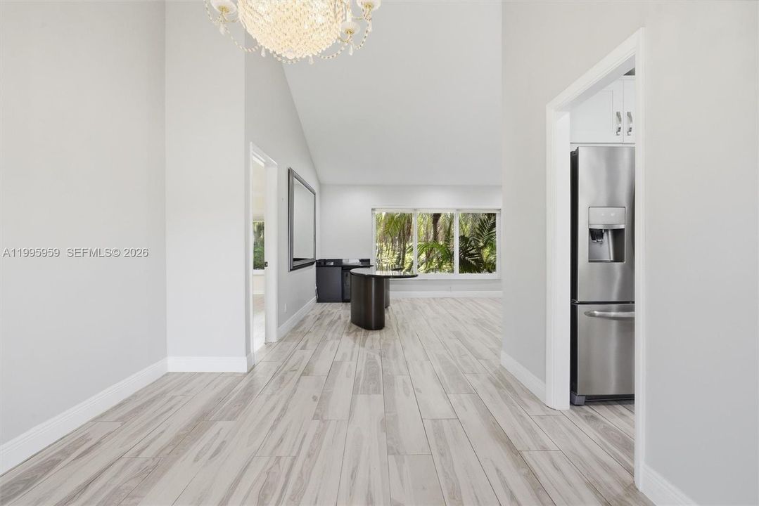 Wine Bar from Dining Area