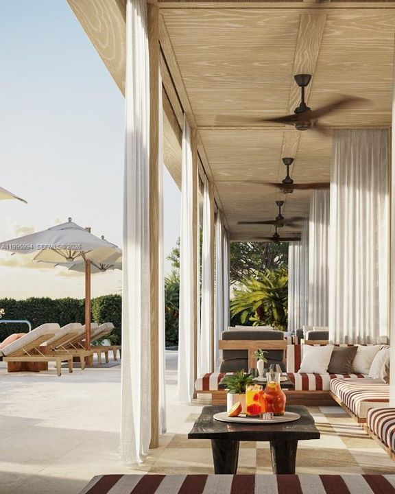 Roof top cabanas