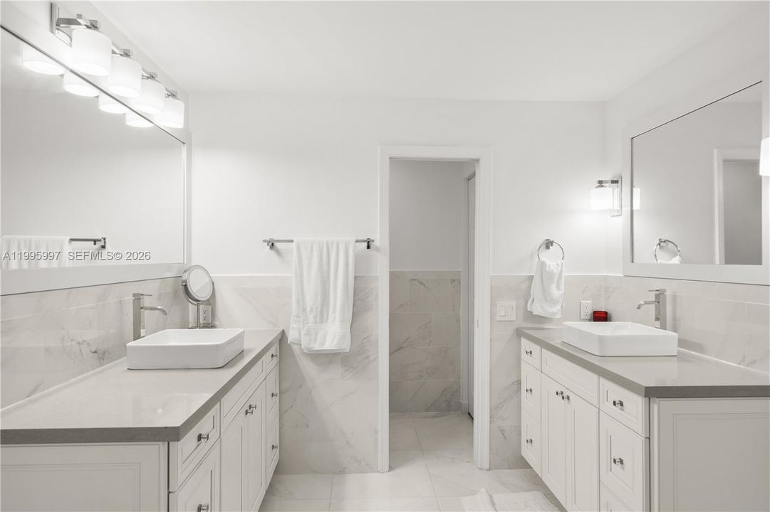 Double vanities