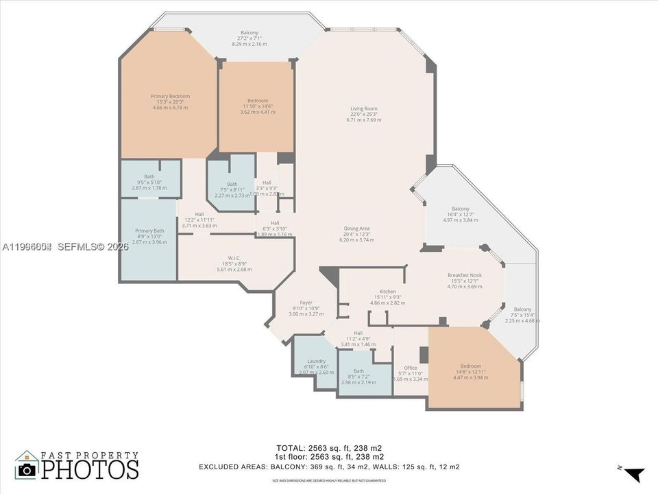 Activo con contrato: $1,345,000 (3 camas, 3 baños, 2640 Pies cuadrados)