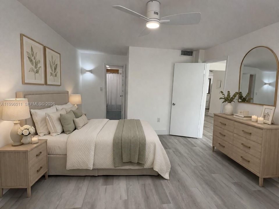 Virtual staging