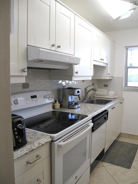 Completely remodeled kitchen