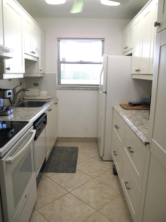 Completely remodeled kitchen with pantry