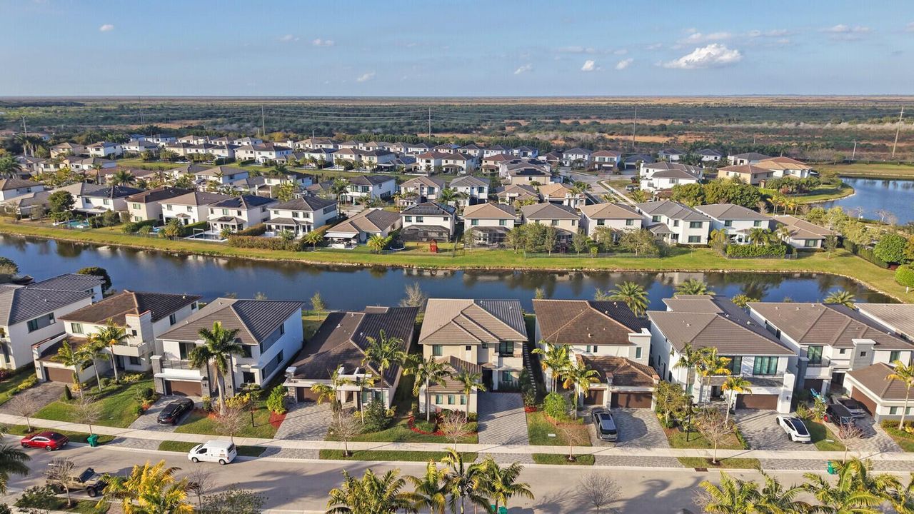 house ariel view