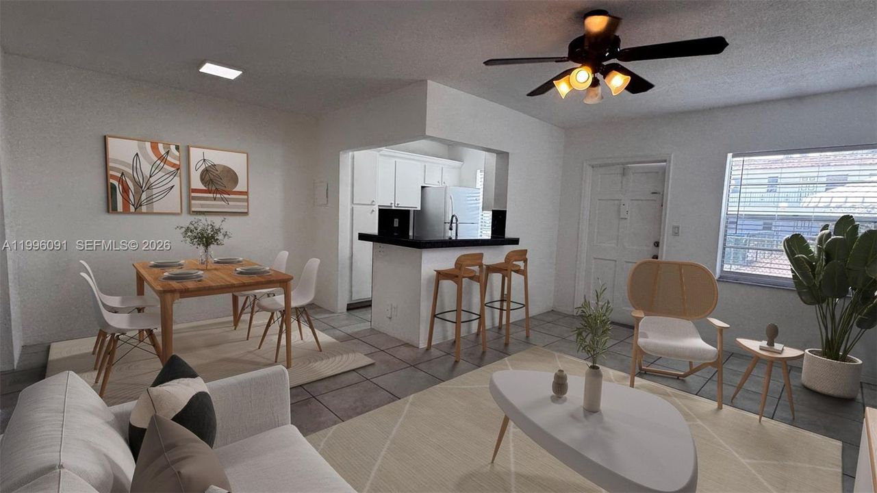 Virtual staging