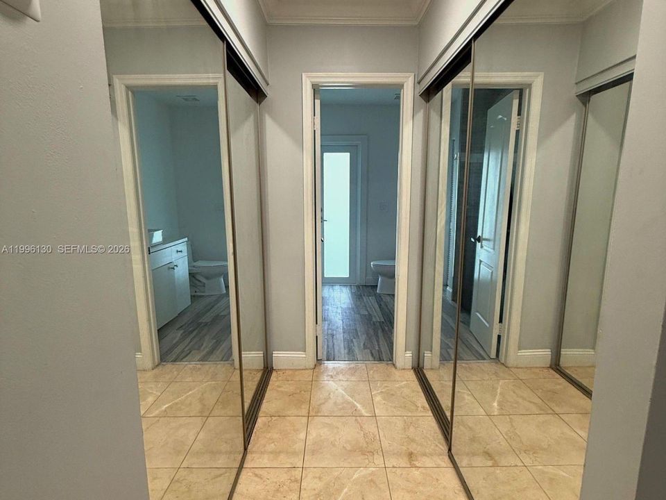Master closet