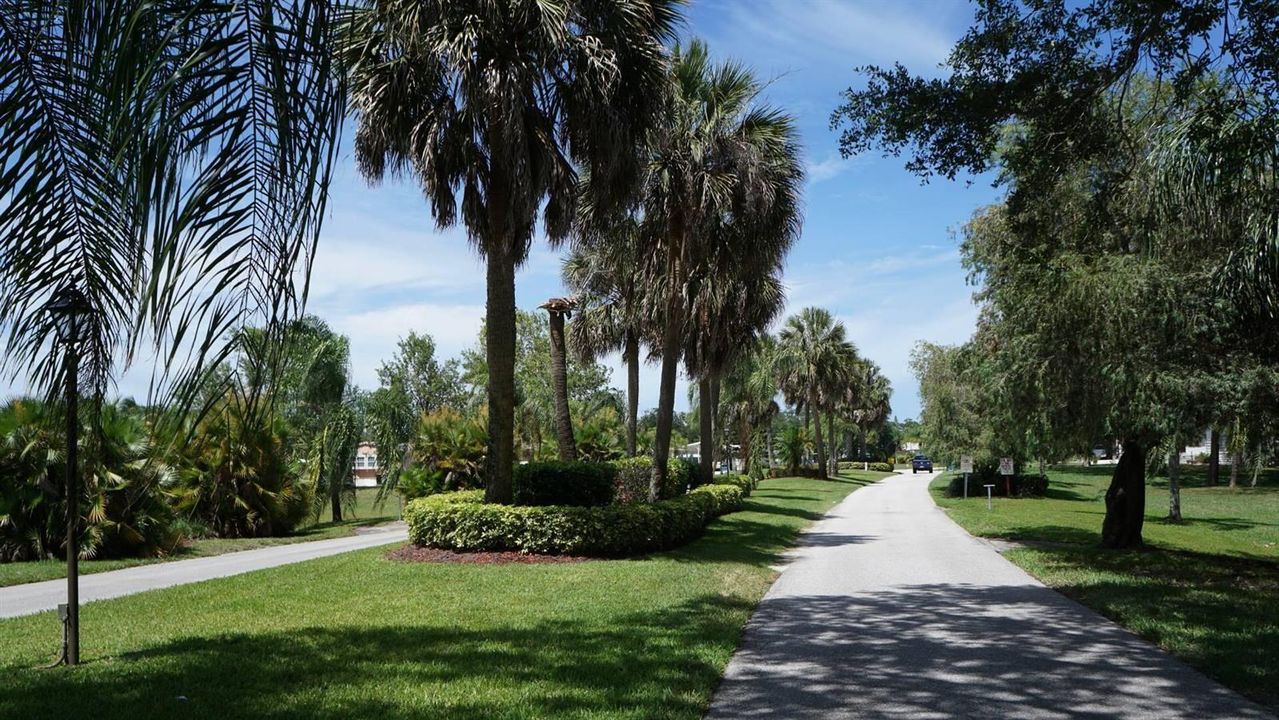 Golf Village Entrance