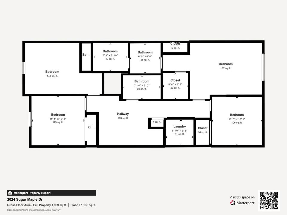 floorplan 2024 Sugar Maple Dr - Floor 2