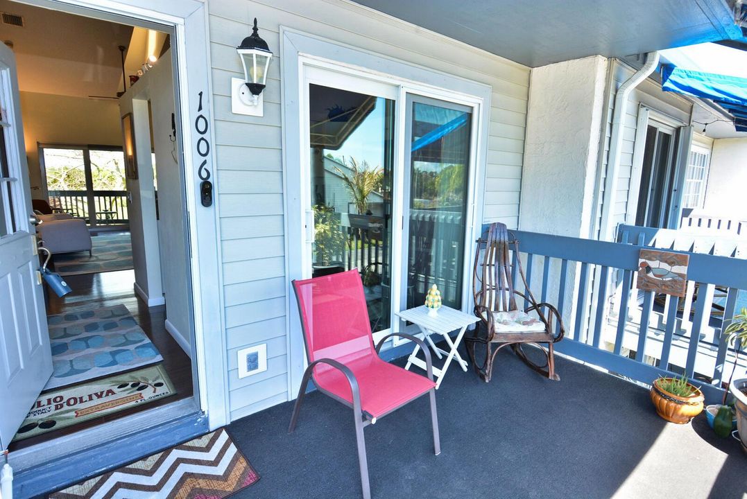 Front patio