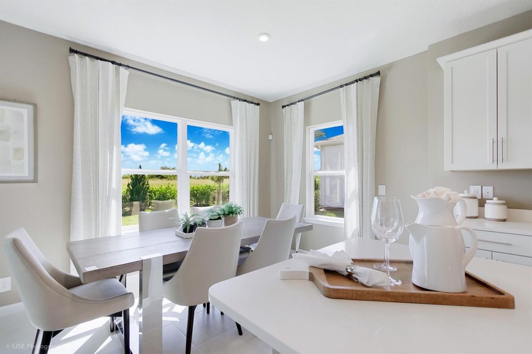 Dining area view