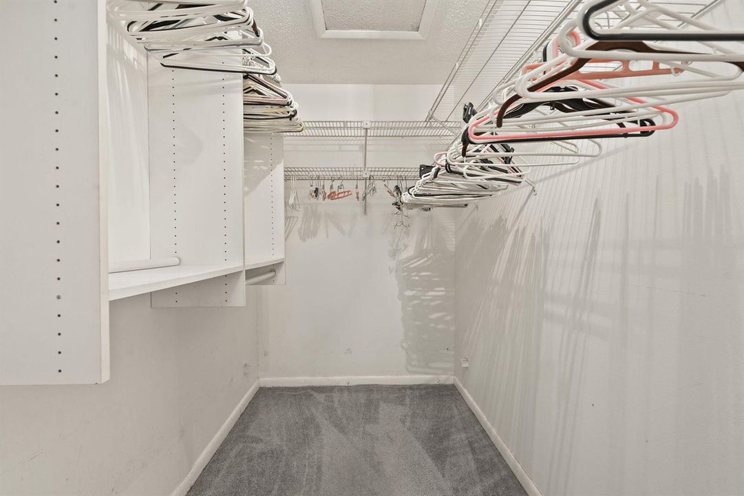 PRIMARY WALKIN CLOSET