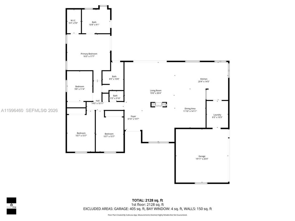En Venta: $1,100,000 (4 camas, 2 baños, 2330 Pies cuadrados)