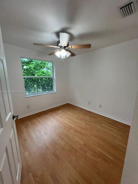What the house looks like vacant