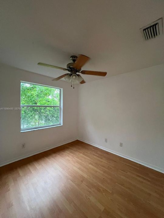 What the house looks like vacant