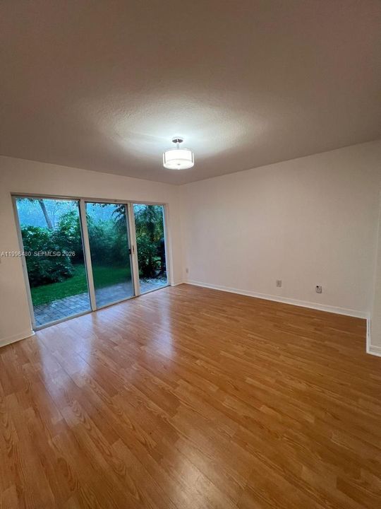 What the house looks like vacant