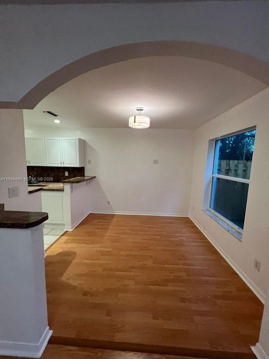 What the house looks like vacant