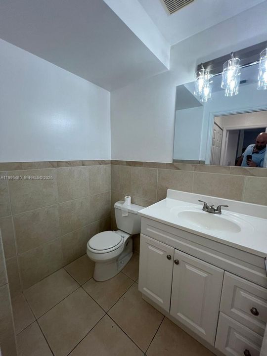 What the house looks like vacant