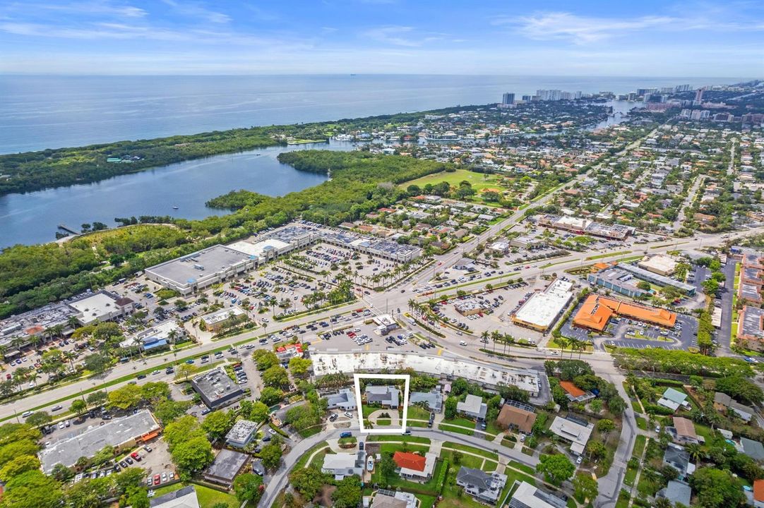 Aerial Ocean View