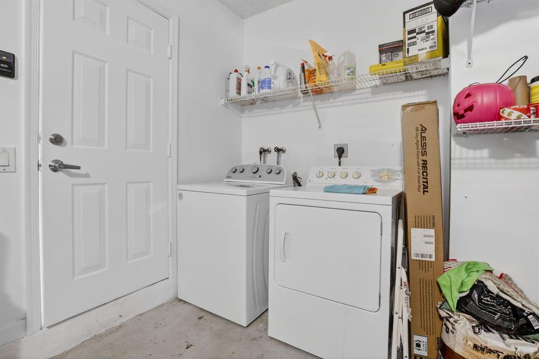 laundry garage