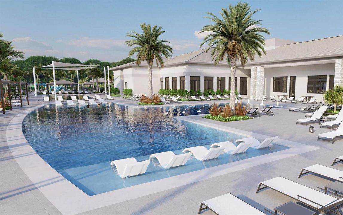 Lotus Edge Pool Rendering