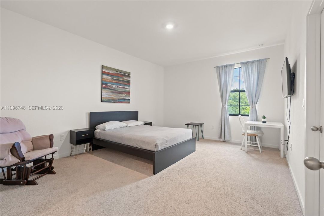 Virtually StagedMaster bedroom