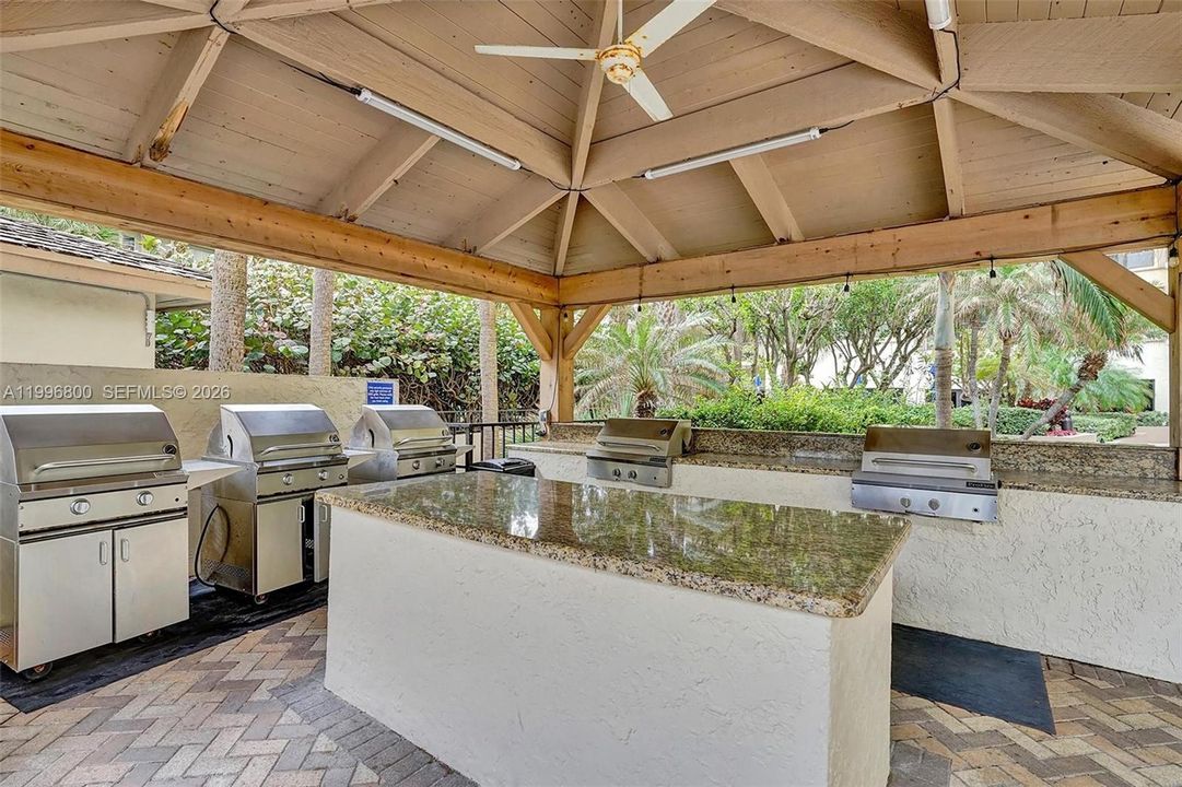 Grill area
