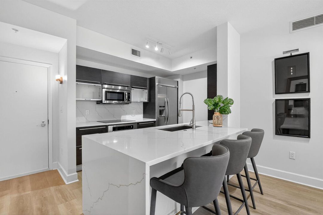 Remodeled Quartz Countertops