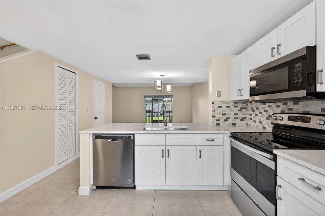Open to living space