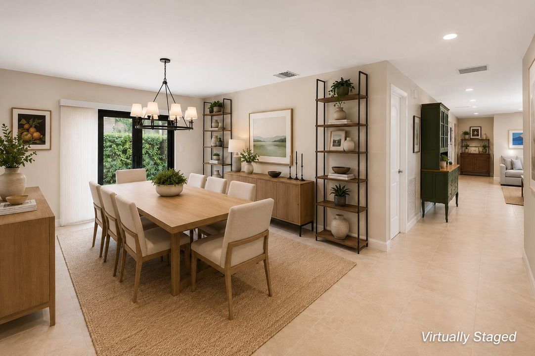 Virtually Staged | Dining Room