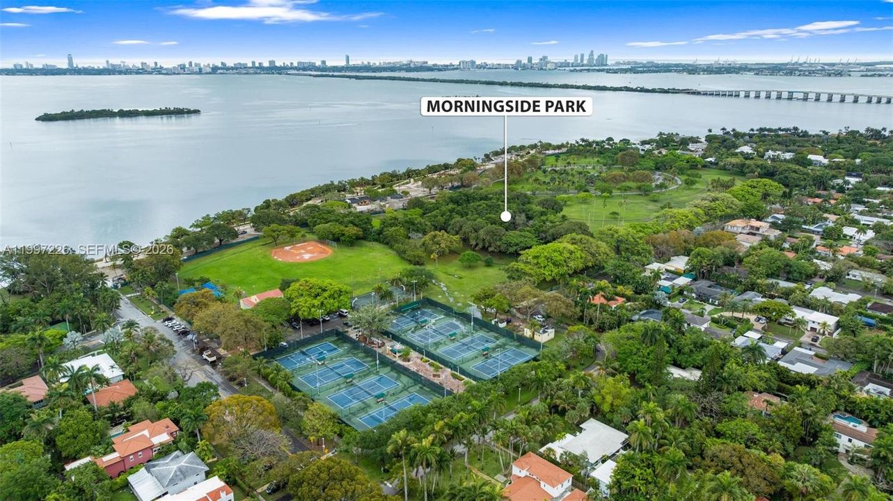 Walking distance to Morningside Park