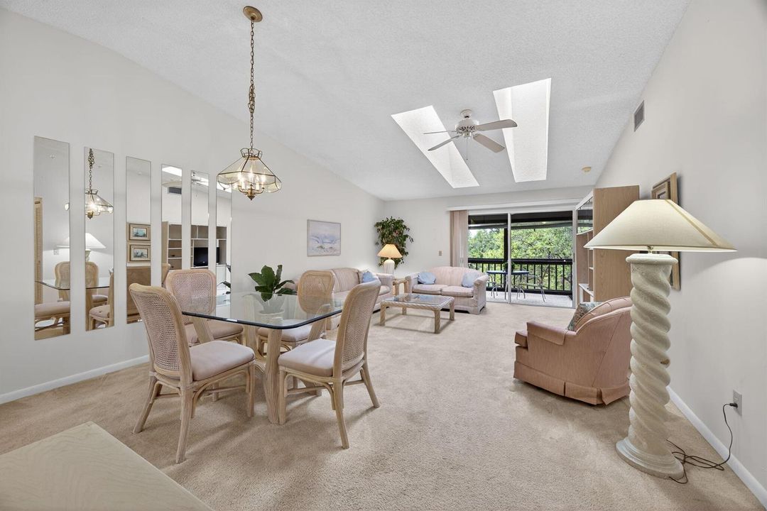 Dining area looking onto Living Area