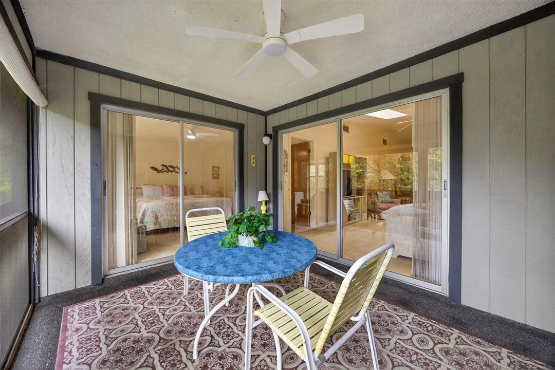 Screened in Balcony