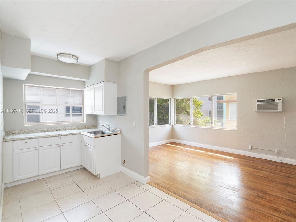 Electric range and refrigerator not pictured. All floorplans are slightly different, this is an example of a typical unit