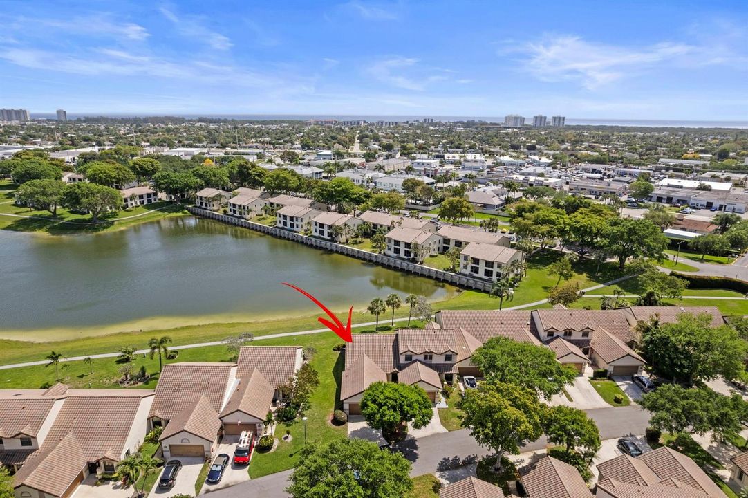 Aerial Neighborhood View