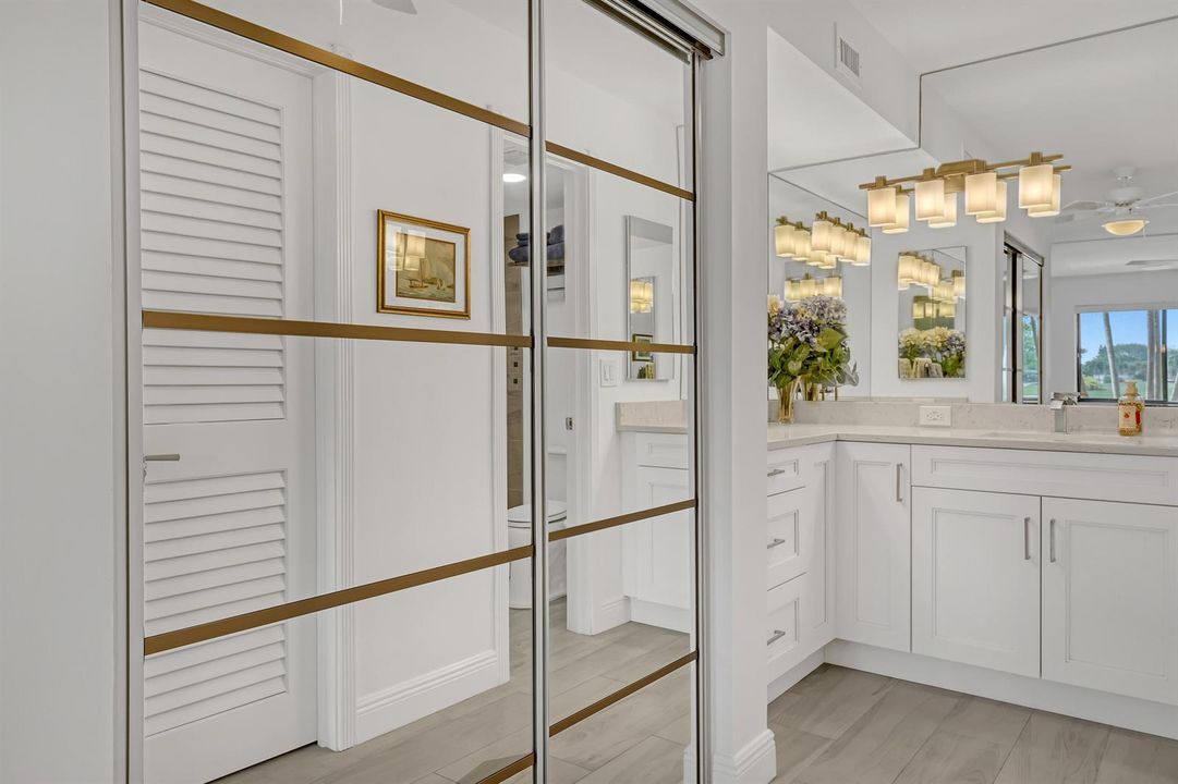 primary bathroom closet