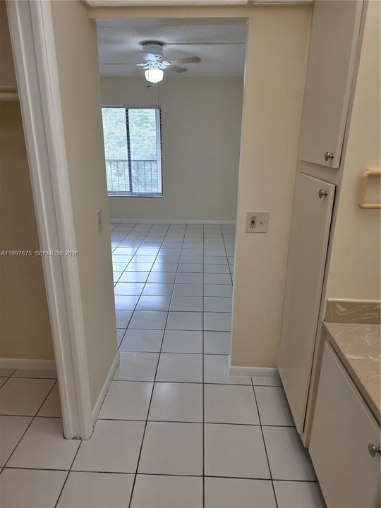 from master bedroom into vanity area