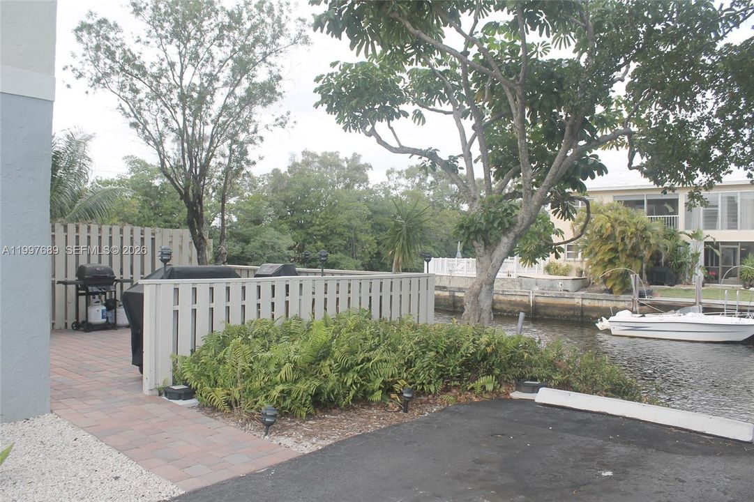 BBQ area