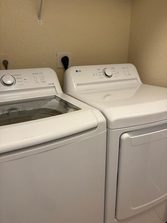 New LG washer/dryer