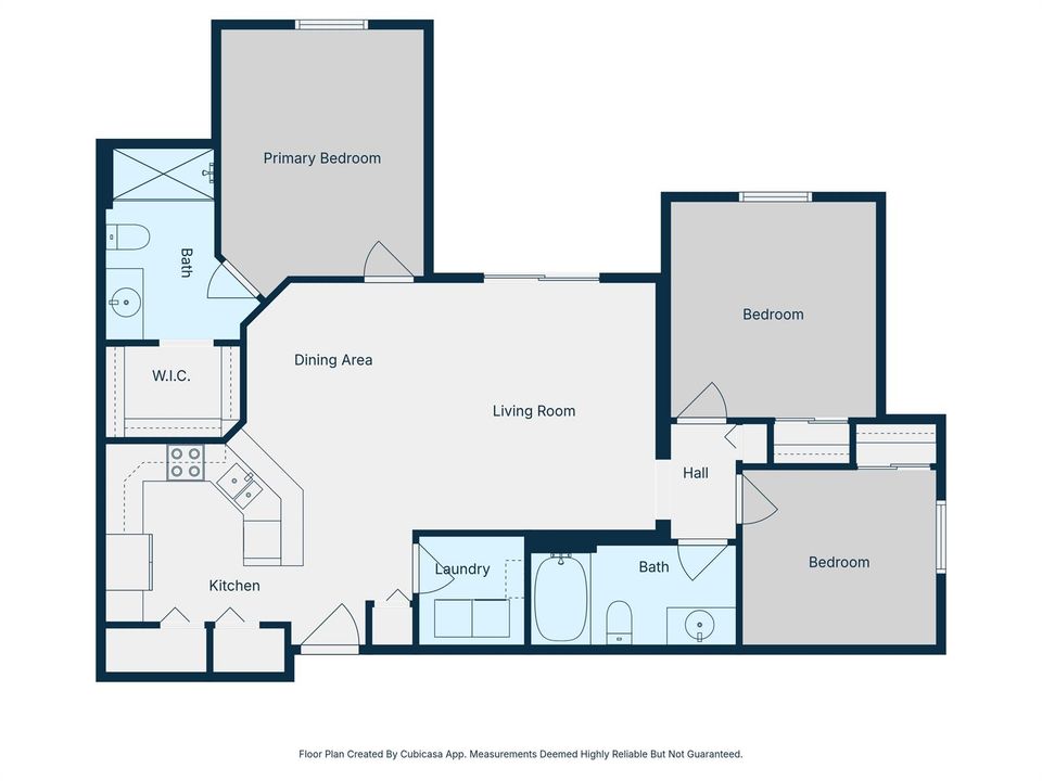 2D Floor Plan for 5095 Fairways Circle S