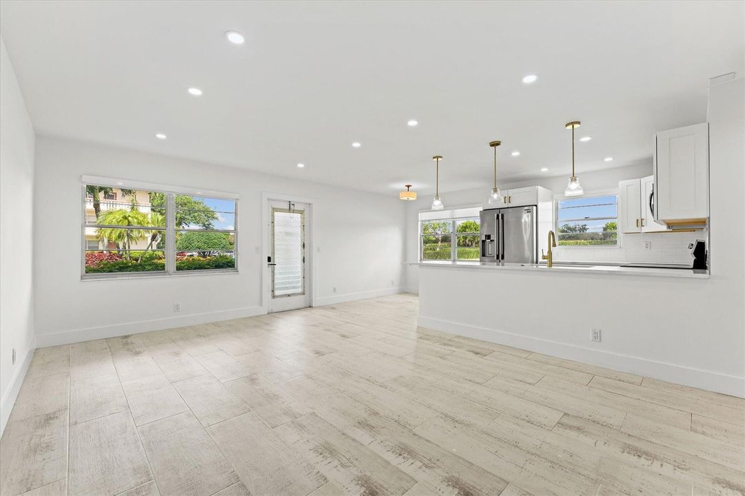 Great Room with Kitchen View