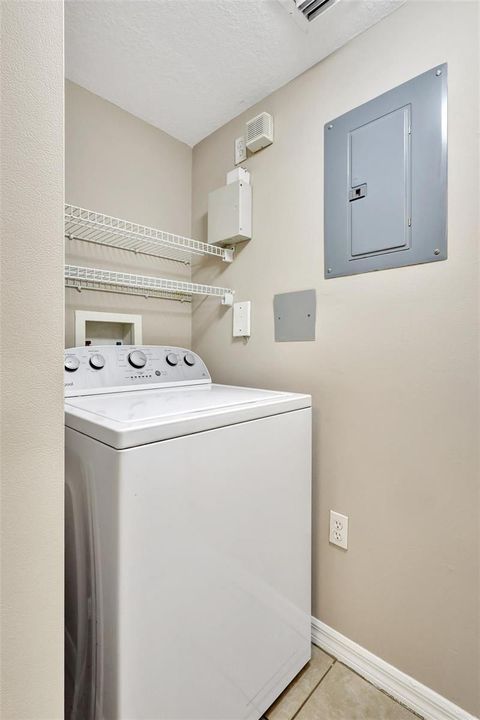 Washer in Unit