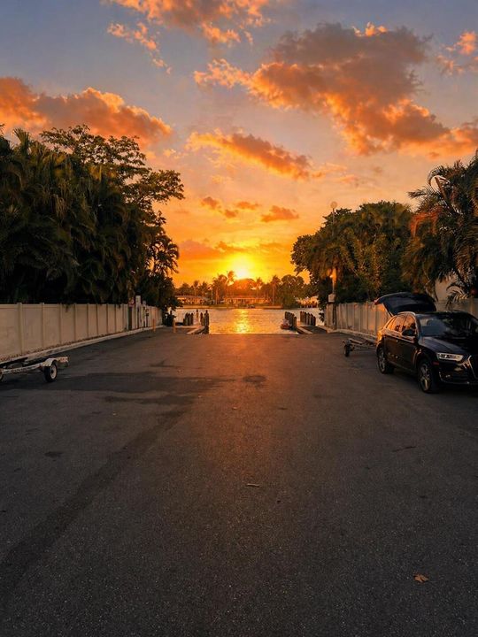 Boat Ramp Sunset 2