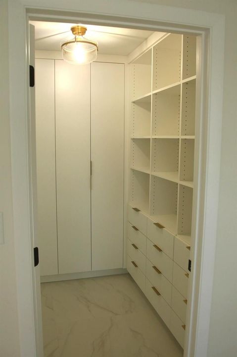 Master closet