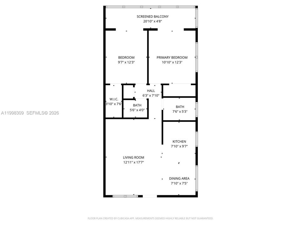 Activo con contrato: $179,000 (2 camas, 1 baños, 820 Pies cuadrados)