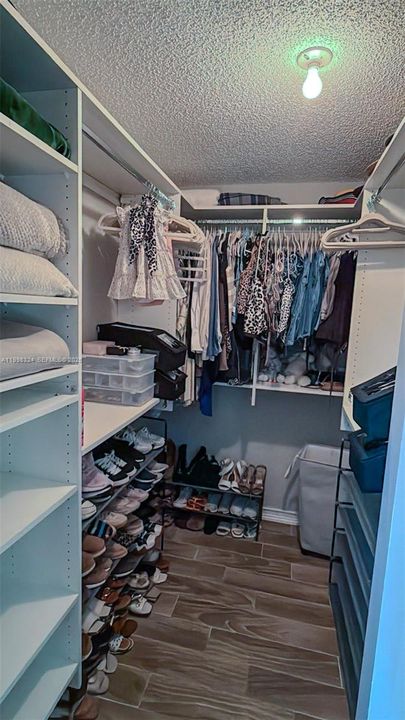 Primary Walk in Closet