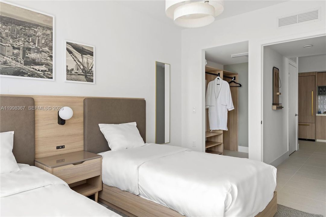 Two Twin Size Beds